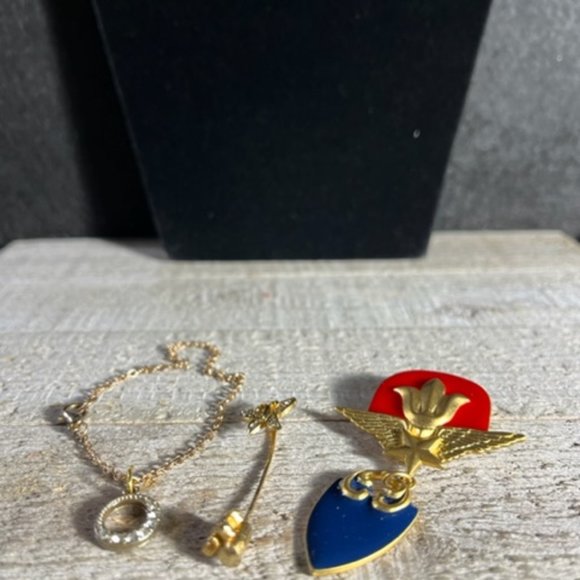 Combination of bracelet, pin and brooch (2059) - Picture 1 of 3